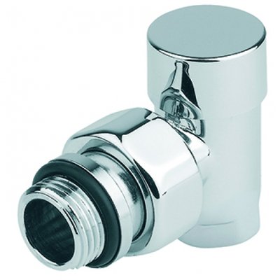 Запорная арматура Carlo Poletti Cylinder Вентиль нижний запорный угловой 1/2" (хром)
