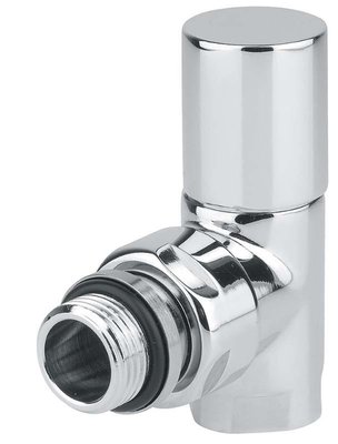 Запорная арматура Carlo Poletti Cylinder Вентиль верхний регулировочный угловой 1/2" (хром)