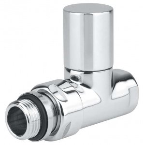 Запорная арматура Carlo Poletti Cylinder Вентиль верхний регулировочный прямой 1/2" (хром)