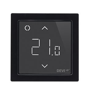Регулятор температуры пола Devi DEVIreg Smart Wi-Fi черный — фото 1