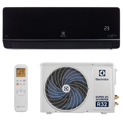 Сплит-система с инверторным управлением Electrolux ONIX BLACK SUPER DC Inverter EACS/I-09HIX-BLACK/N8 — фото 1