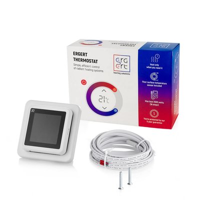 Регулятор температуры пола ERGERT FLOOR CONTROL 360W WI-FI WHITE — фото 4