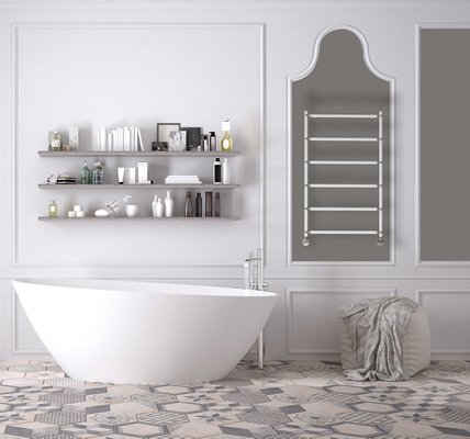 Полотенцесушитель водяной IRSAP Bella 550/532 4 трубки хром — фото 4