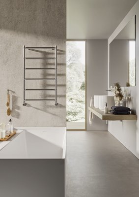Полотенцесушитель водяной IRSAP Bella 550/532 4 трубки хром — фото 5