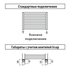 Полотенцесушитель водяной IRSAP Bella 875/532 6 трубок хром — миниатюра 9