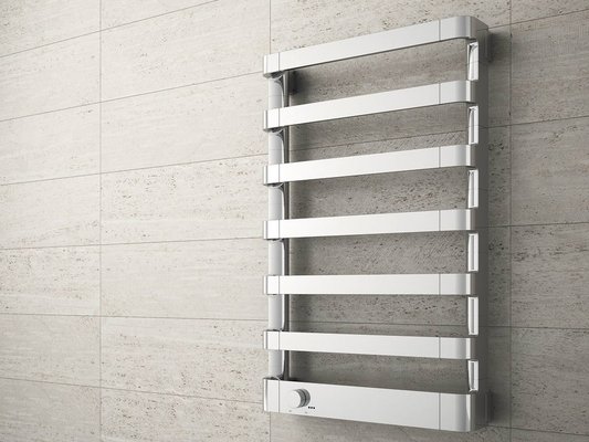 Полотенцесушитель электрический IRSAP Step E 107/775/500 7 элементов хром — фото 1