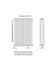 Радиатор стальной трубчатый KZTO Гармония А25 N 2-500-16 — миниатюра 7