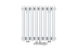 Радиатор стальной трубчатый KZTO QUADRUM 40 V 300-8 — миниатюра 3