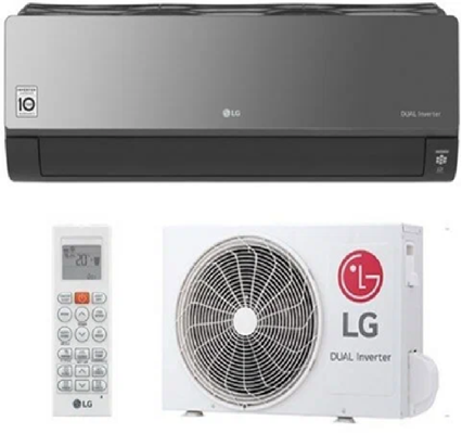 Сплит-система с инверторным управлением LG ARTCOOL Mirror INVERTER AC12BK.NSJR / AC12BK.UA3R — фото 1