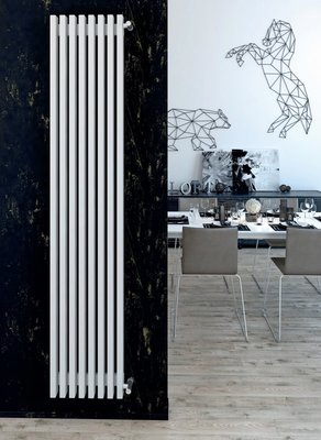Радиатор стальной трубчатый Loten Grey V 2000/10 секции — фото 1