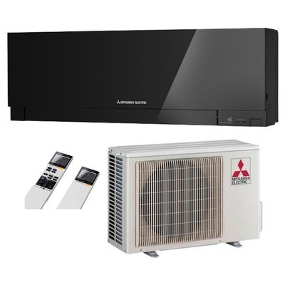 Сплит-система с инверторным управлением Mitsubishi Electric MSZ-EF35VEB / MUZ-EF35VE черный — фото 1