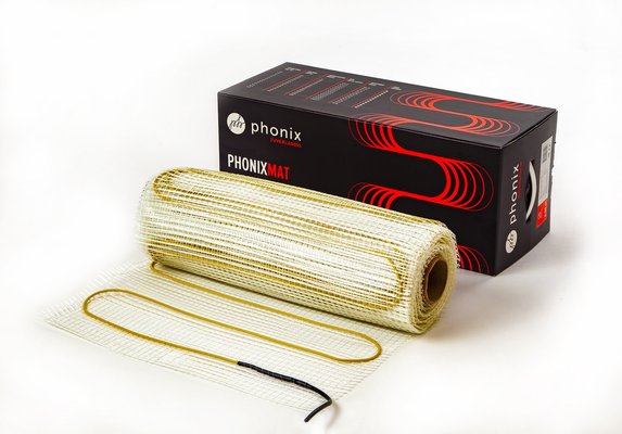 Теплый пол PHONIX PHONIX MAT 0,5 x 10,0 м, 750 Вт 5,0м2