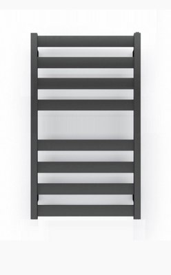 Полотенцесушитель водяной PRIOFORM Quadro Breeze QD 180-40 черный — фото 3
