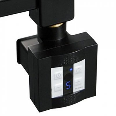 Полотенцесушитель электрический PRIOFORM QUADRO EQ11 96-50 черный — фото 8