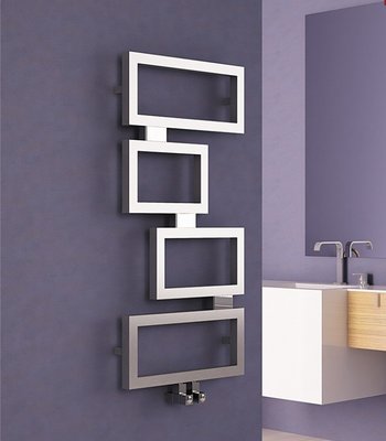 Полотенцесушитель электрический PRIOFORM QUADRO EQ9 120-50 черный — фото 1