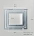 Полотенцесушитель водяной PRIOFORM QUADRO Q2 60-60 хром — миниатюра 2