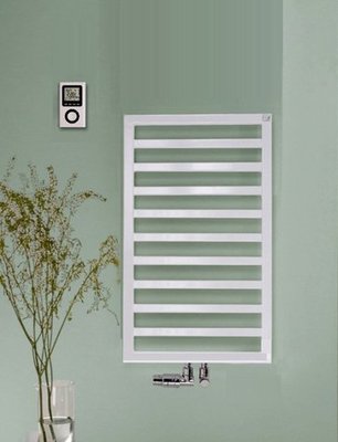 Полотенцесушитель водяной PRIOFORM QUADRO Q5 120-50 черный — фото 2