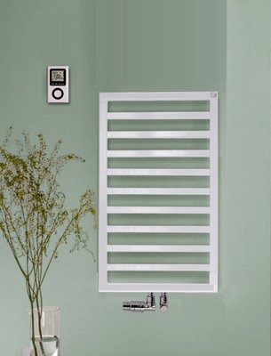 Полотенцесушитель водяной PRIOFORM QUADRO Q5 120-60 белый — фото 2