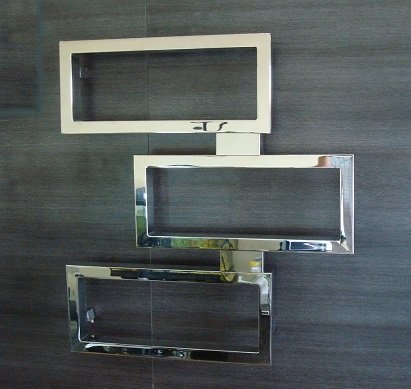 Полотенцесушитель водяной PRIOFORM QUADRO Q7 90-70 белый — фото 1