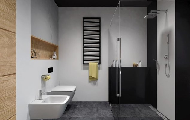 Полотенцесушитель электрический PRIOFORM QUADRO ZIGZAG EQZ1 1545-500 белый — фото 5