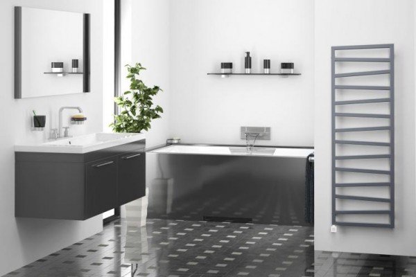 Полотенцесушитель электрический PRIOFORM QUADRO ZIGZAG EQZ2 1310-500 белый — фото 4