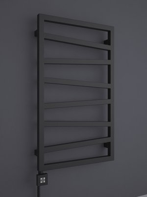 Полотенцесушитель электрический PRIOFORM QUADRO ZIGZAG EQZ2 835-500 черный — фото 1