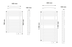 Полотенцесушитель электрический Rointe D Series  045 графитовый DTE045SEB — миниатюра 5