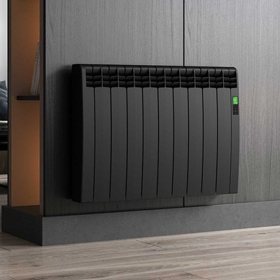 Электрический настенный конвектор Rointe D Series DEB1600RAD черный 12 секций — фото 4
