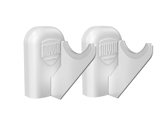 Royal Thermo Регулируемые кронштейны Design 100 белые