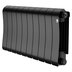 Радиатор биметаллический Royal Thermo Infinity 300 Noir Sable - 10 секц. — миниатюра 1