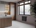 Радиатор биметаллический Royal Thermo Infinity 300 Noir Sable - 6 секц. — миниатюра 5