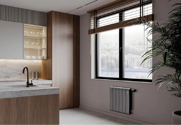 Радиатор биметаллический Royal Thermo Infinity 300 Silver Satin - 6 секц. — фото 5