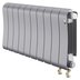 Радиатор биметаллический Royal Thermo Infinity 300 Silver Satin VR80 - 10 секц. — миниатюра 1