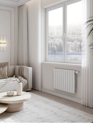 Радиатор биметаллический Royal Thermo Infinity 500 Bianco Traffico VR80 - 10 секц. — фото 5