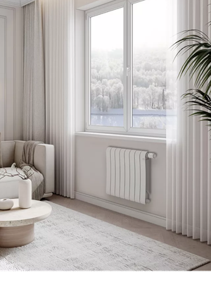 Радиатор биметаллический Royal Thermo Infinity 500 Bianco Traffico VR80 - 8 секц. — фото 5