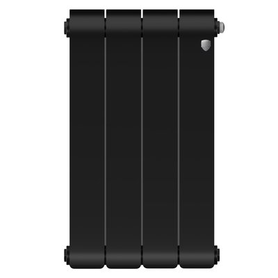 Радиатор биметаллический Royal Thermo Infinity 500 Noir Sable - 4 секц. — фото 2
