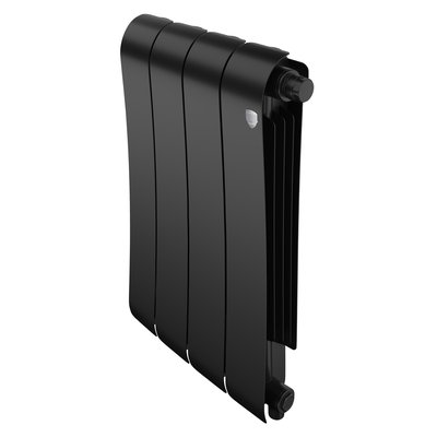 Радиатор биметаллический Royal Thermo Infinity 500 Noir Sable VR80 - 4 секц. — фото 1