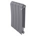 Радиатор биметаллический Royal Thermo Infinity 500 Silver Satin - 4 секц. — миниатюра 1