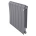 Радиатор биметаллический Royal Thermo Infinity 500 Silver Satin - 6 секц. — миниатюра 1