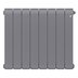 Радиатор биметаллический Royal Thermo Infinity 500 Silver Satin - 8 секц. — миниатюра 2