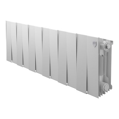 Радиатор биметаллический Royal Thermo PianoForte 200 Белый - 12 секц. — фото 1