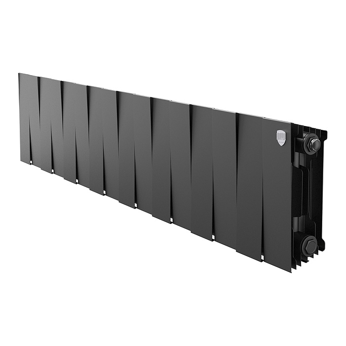 Royal Thermo PianoForte 200 Чёрный - 16 секц.