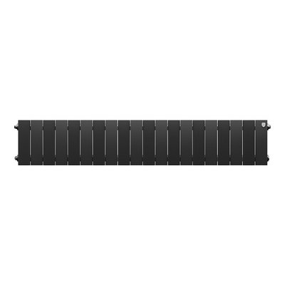 Радиатор биметаллический Royal Thermo PianoForte 200 Чёрный - 20 секц. — фото 2