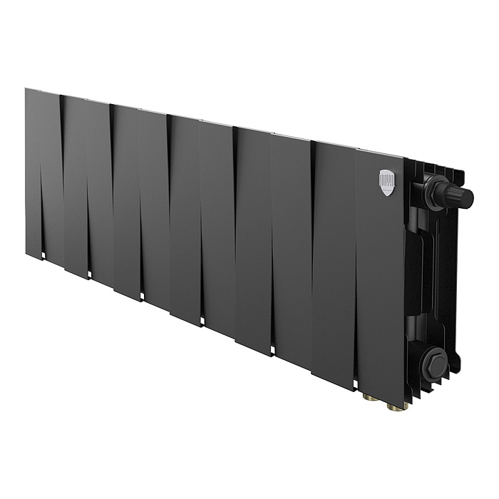 Royal Thermo PianoForte 200 Чёрный VR80- 12 секц.
