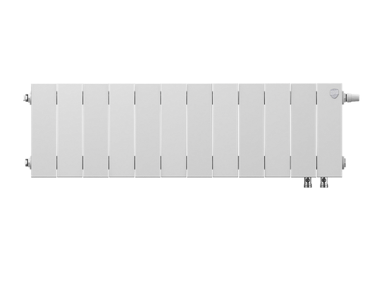Радиатор биметаллический Royal Thermo PianoForte 200 Белый VR80 - 12 секц. — фото 2