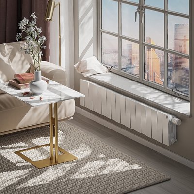 Радиатор биметаллический Royal Thermo PianoForte 200 Белый VR80 - 18 секц. — фото 5
