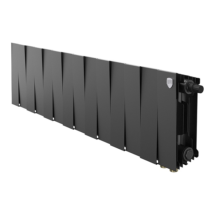 Royal Thermo PianoForte 200 Чёрный VR80- 14 секц.
