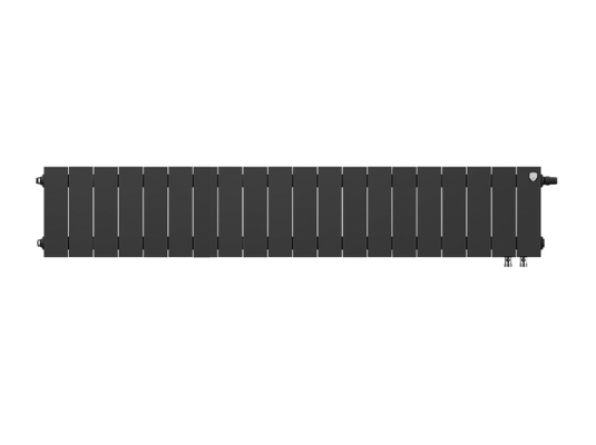 Радиатор биметаллический Royal Thermo PianoForte 200 Чёрный VR80- 20 секц. — фото 2
