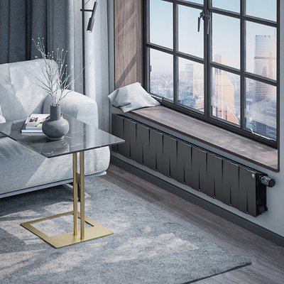 Радиатор биметаллический Royal Thermo PianoForte 200 Чёрный VR80- 20 секц. — фото 5