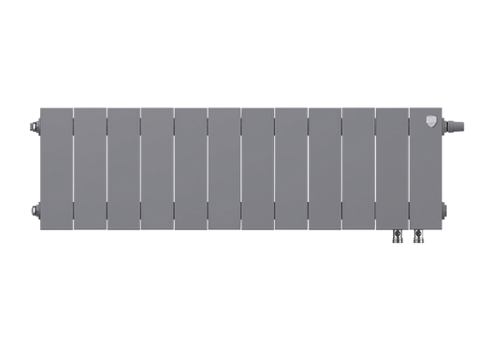 Радиатор биметаллический Royal Thermo PianoForte 200 Серебристый VR80- 12 секц. — фото 2
